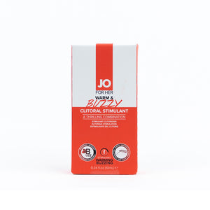 System JO Warm & Buzzy Clitoral Stimulant Cream