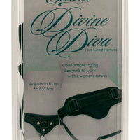 Divine Diva Plus-Size Strap-On Harness Package Rear