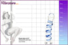 Icicles Sapphire Spiral Glass Dildo Size Chart