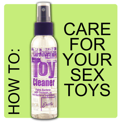 How to Care for Your Sex Toys