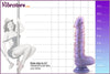 7 Inch Purple Dildo Size Comparison