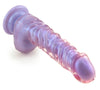 7 Inch Purple Dildo for G-Spot Stimulation