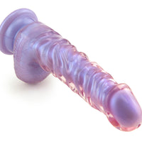 7 Inch Purple Dildo for G-Spot Stimulation