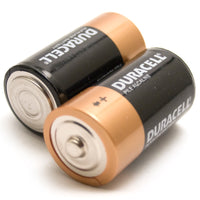 2 Duracell C Cell Batteries
