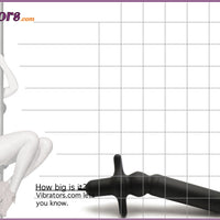 Colt Waterproof Prostate Vibrator Size Comparison