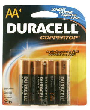 Duracell AA Batteries - 4 Pack