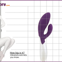 Lelo Ina 2 Rabbit Vibrator Size Chart