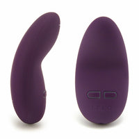 Lelo Lily Vibrator In Plum - Front and Side View