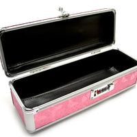 Metallic Pink Sex Toy Case With A Lock - Spacious and Sturdy