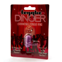 Tongue Dinger Vibrating Tongue Ring Front of Package